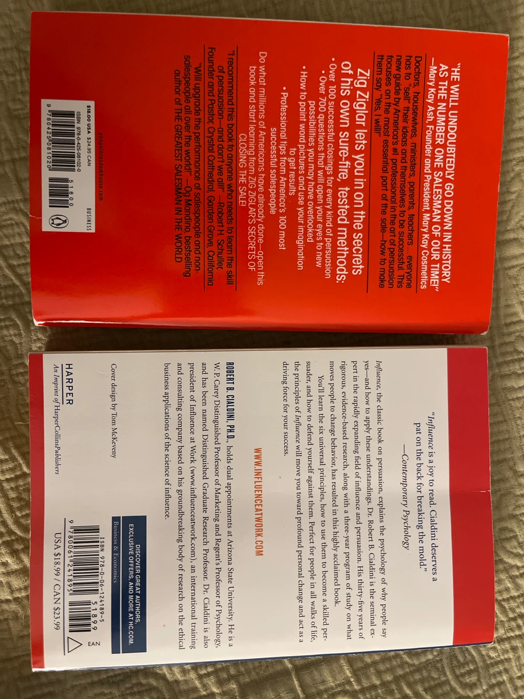 Classic Sales Books: Ziglar and Robert Cialdini Business Books - photo 3