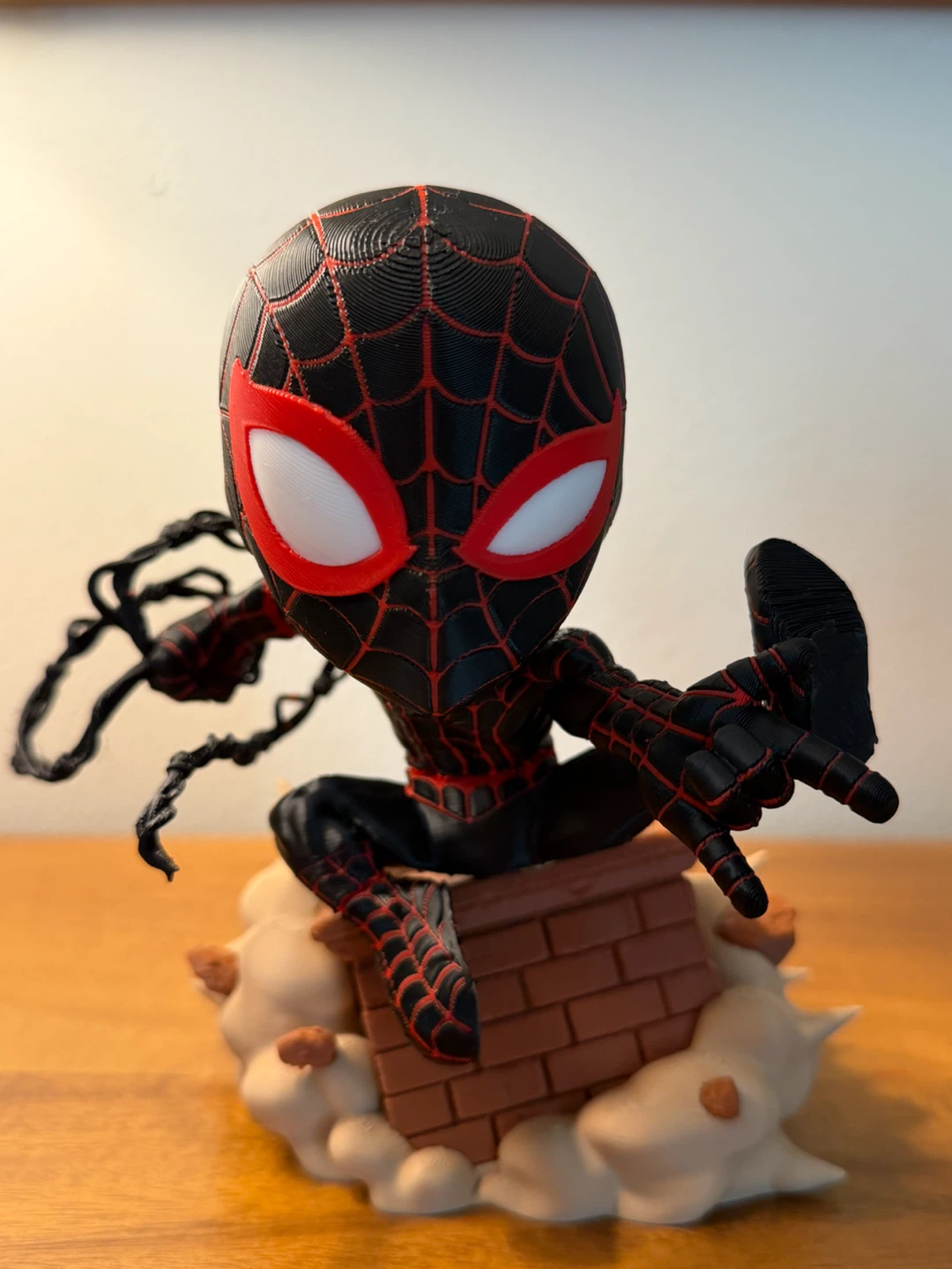 Miles Morales Spider-Man 3D Printed Figure