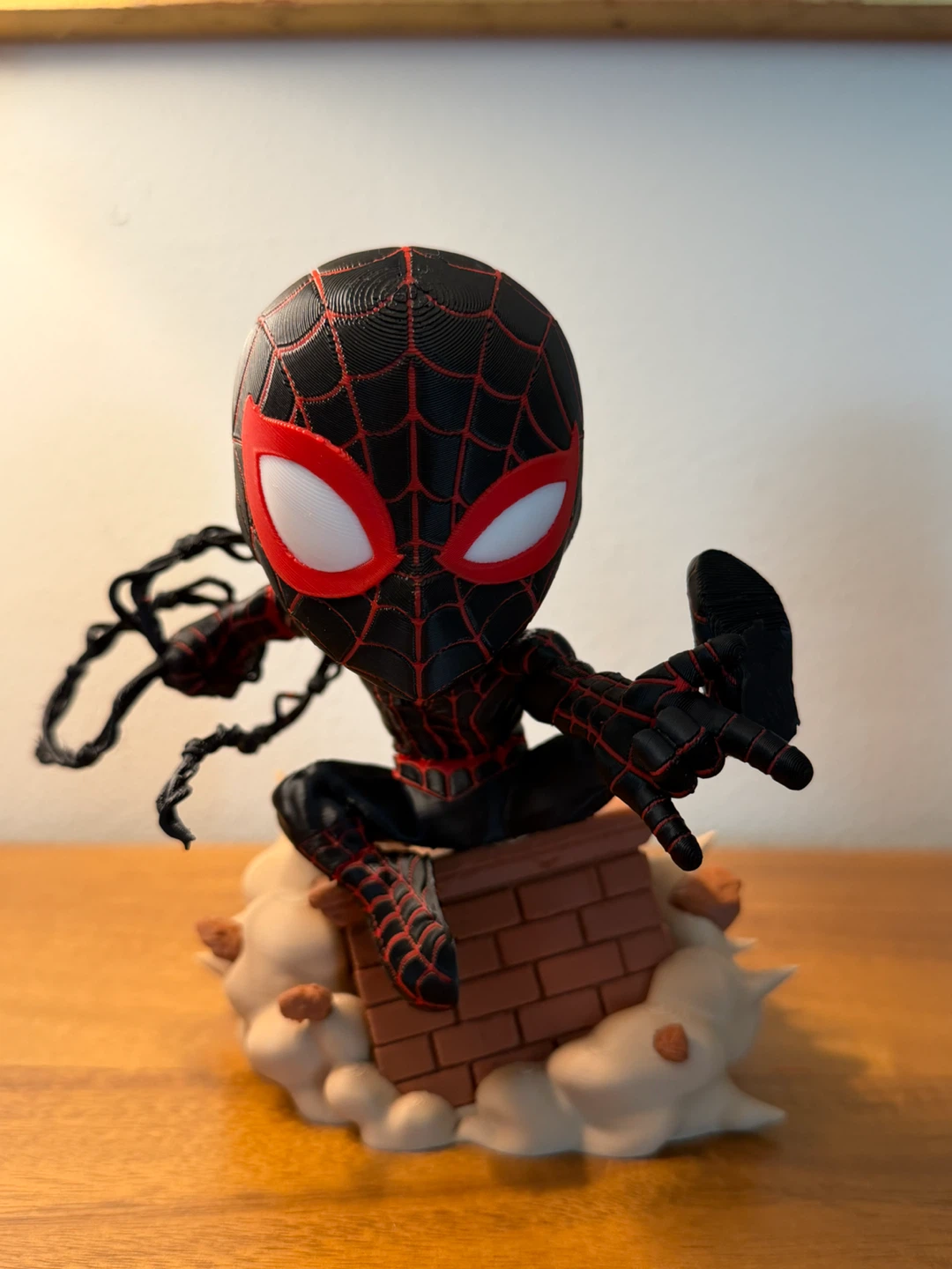 Miles Morales Spider-Man 3D Printed Figure - photo 2