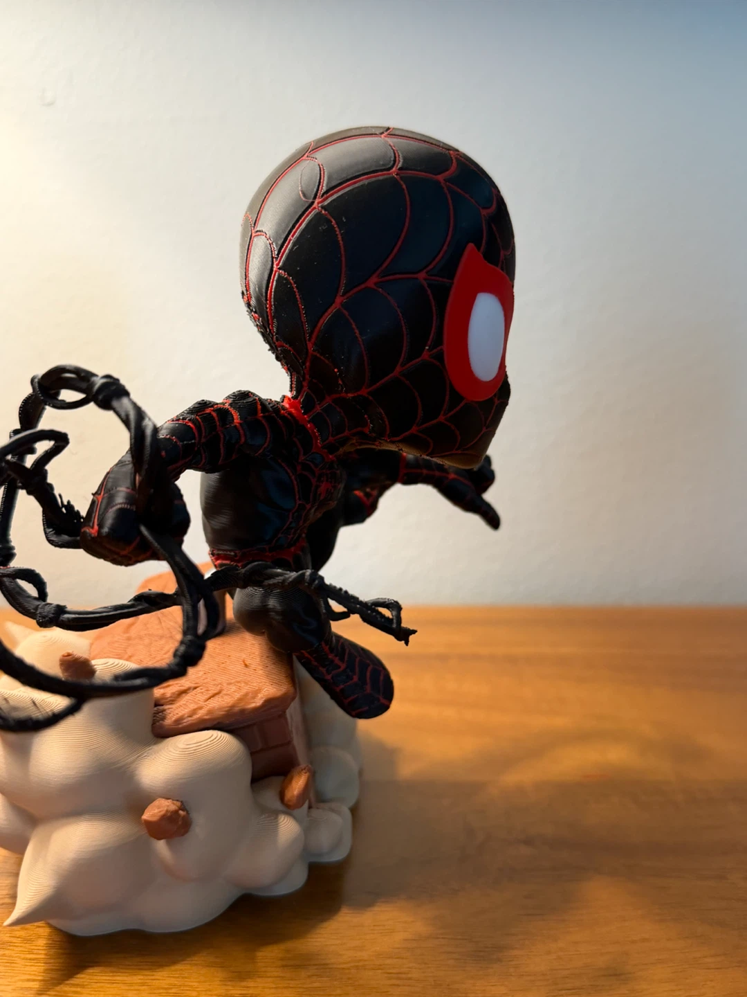 Miles Morales Spider-Man 3D Printed Figure - photo 3