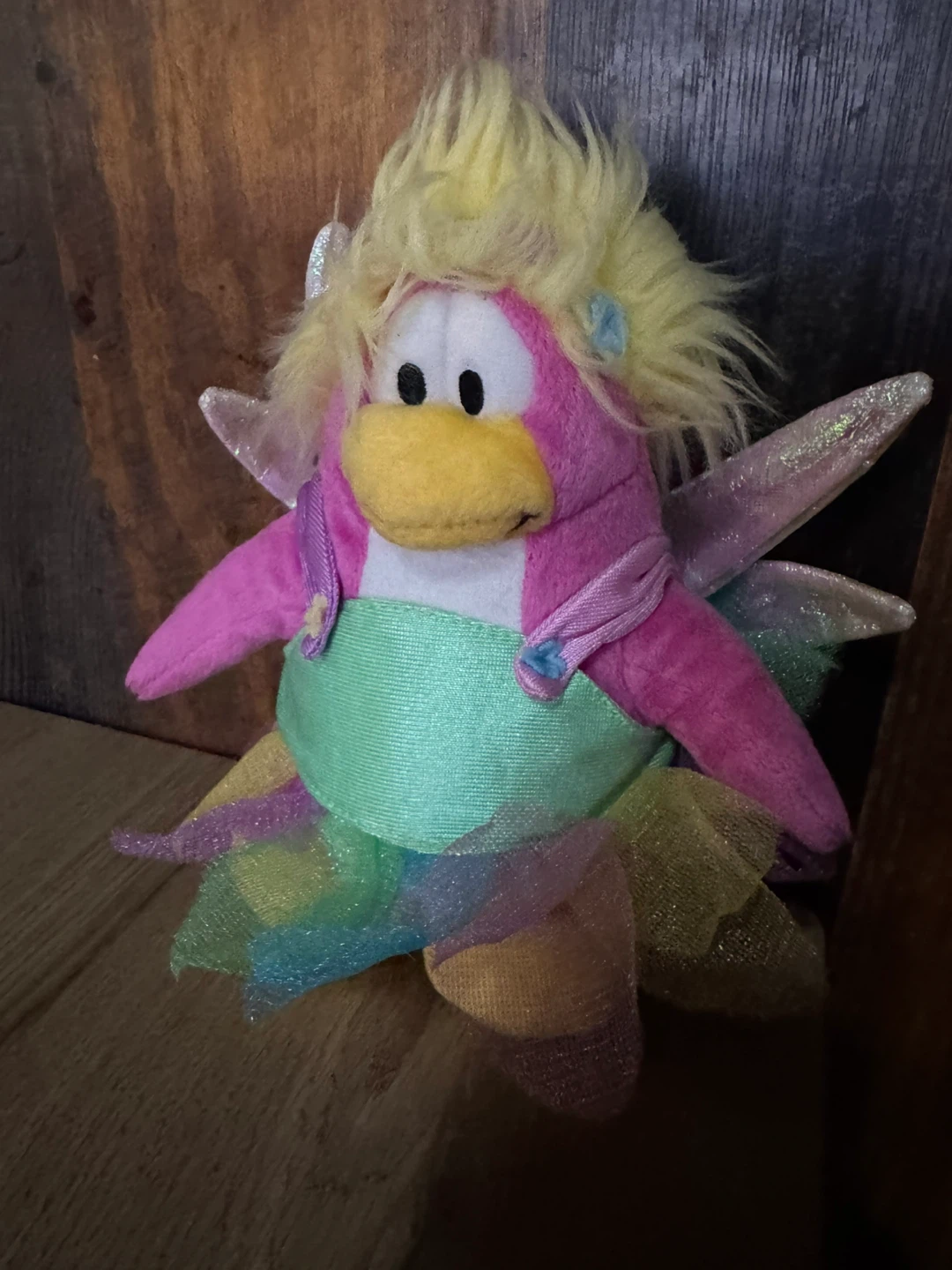 Club Penguin Plush Fairy Rainbow Faery 2010