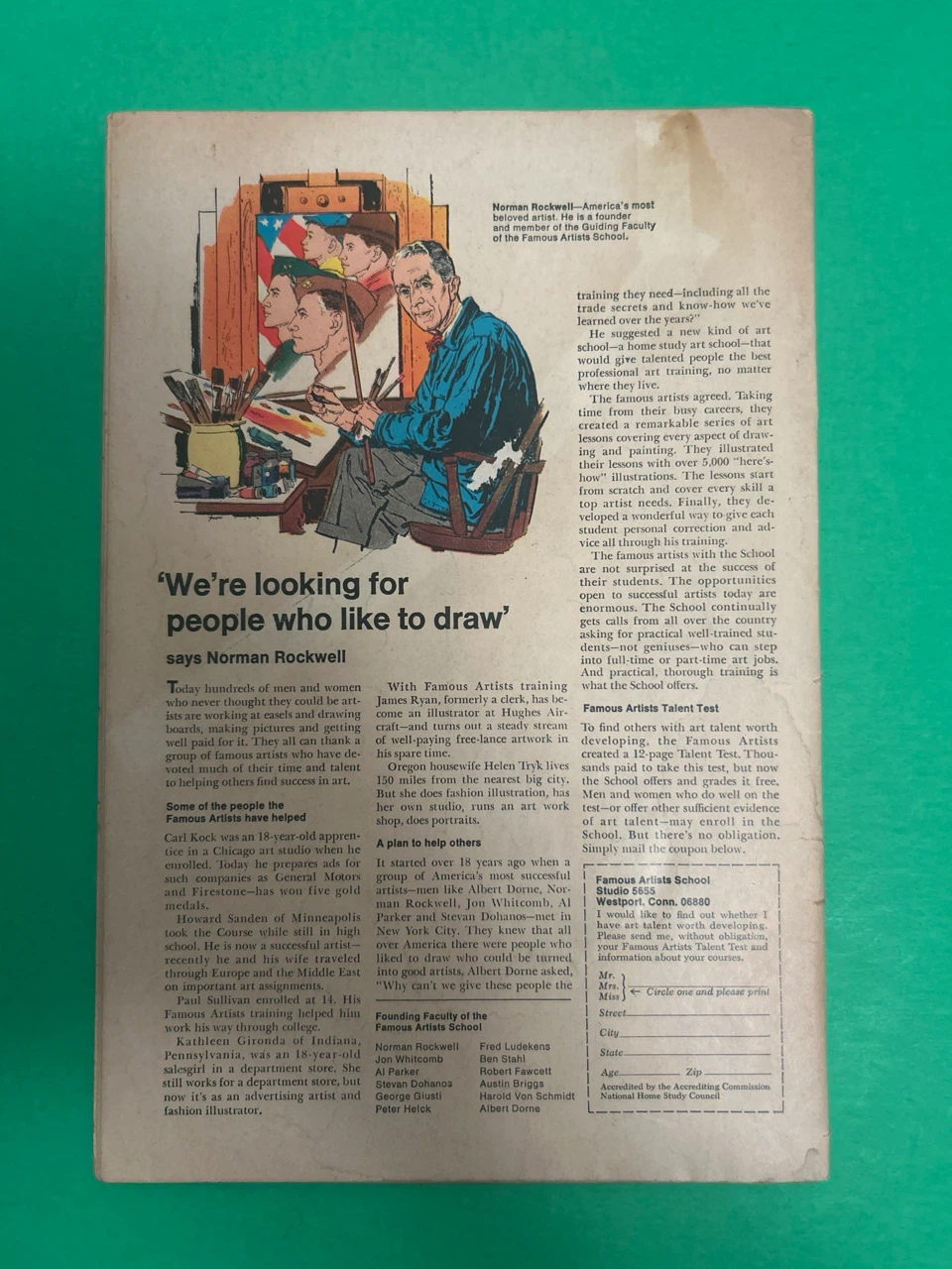 Vintage Marvel Fantastic Four Issue 73 Comic Book - photo 2