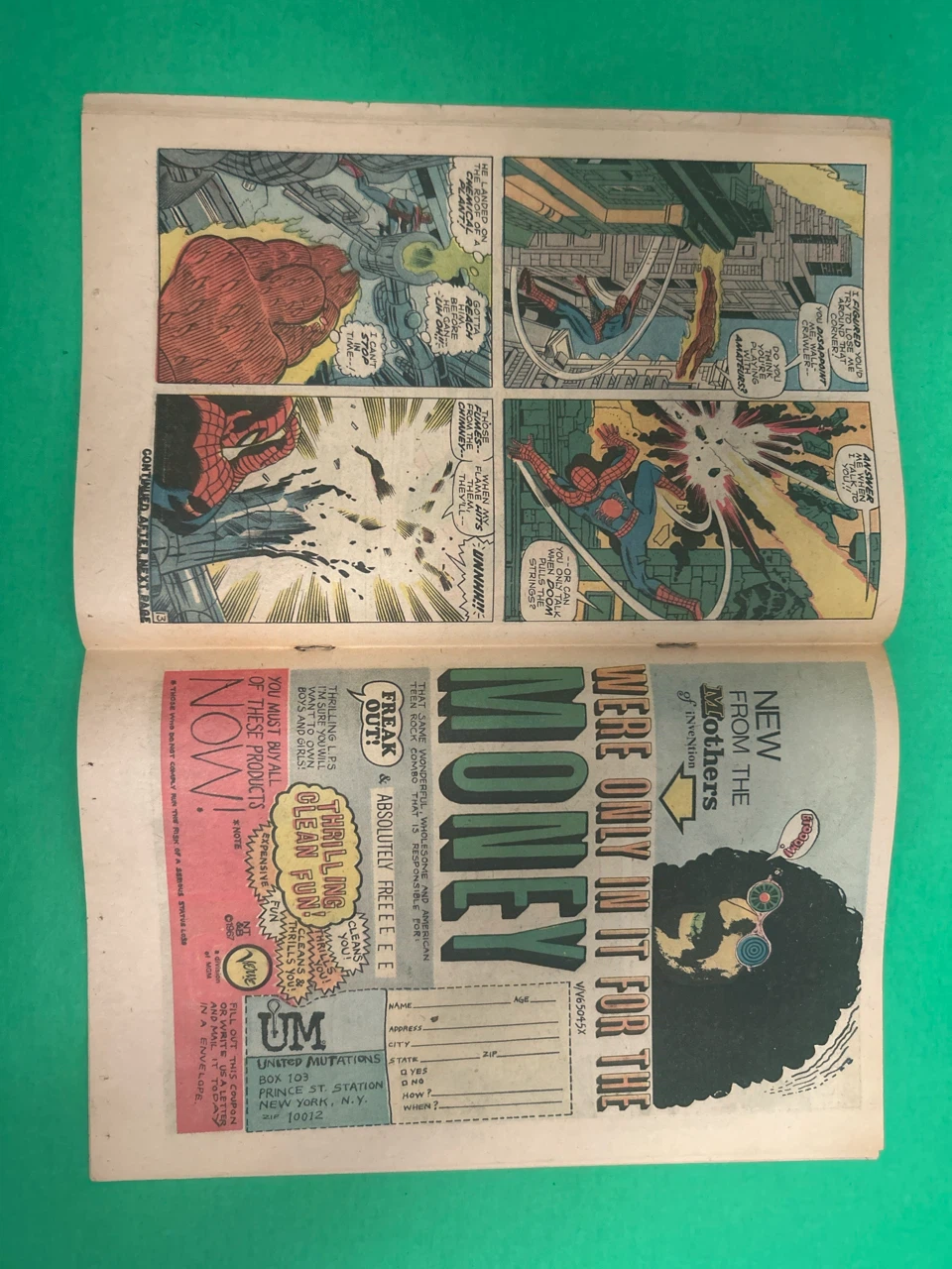 Vintage Marvel Fantastic Four Issue 73 Comic Book - photo 4