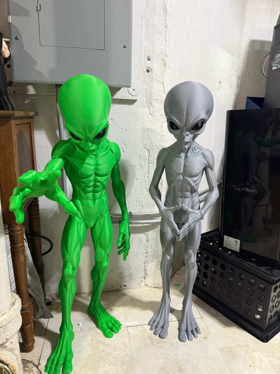 3D Printed Alien Figures