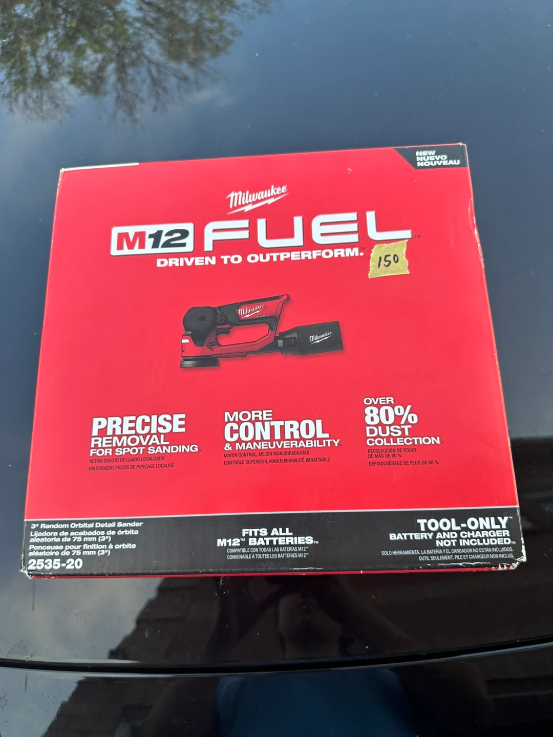 Milwaukee M12 FUEL Random Orbital Detail Sander