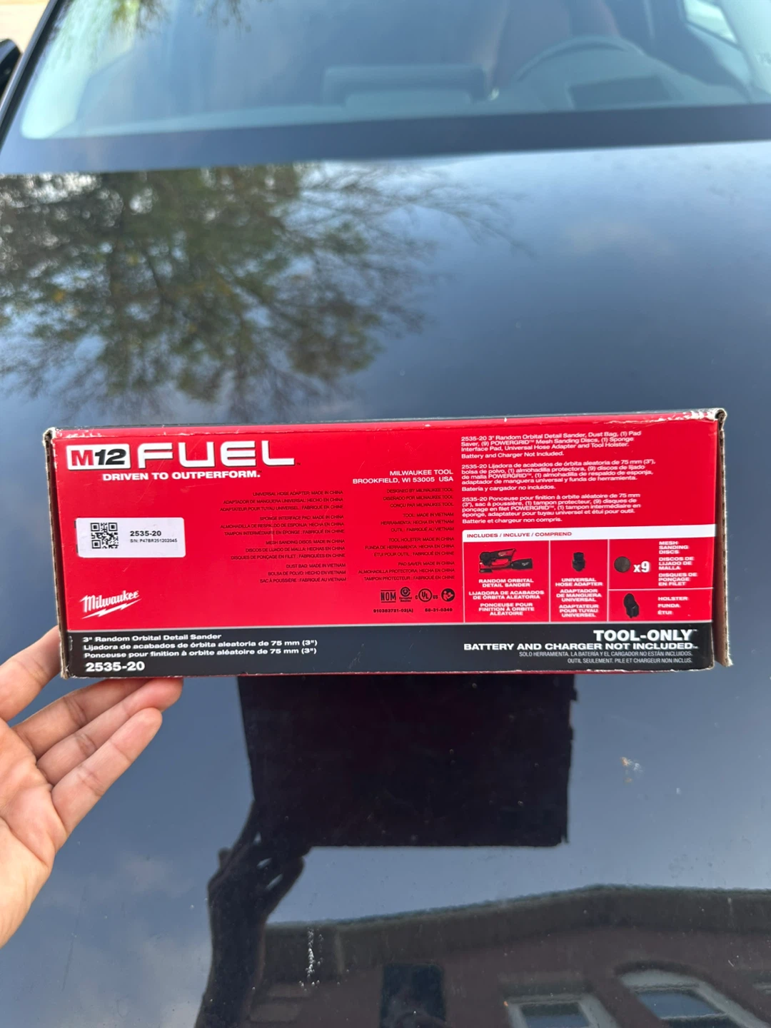 Milwaukee M12 FUEL Random Orbital Detail Sander - photo 2