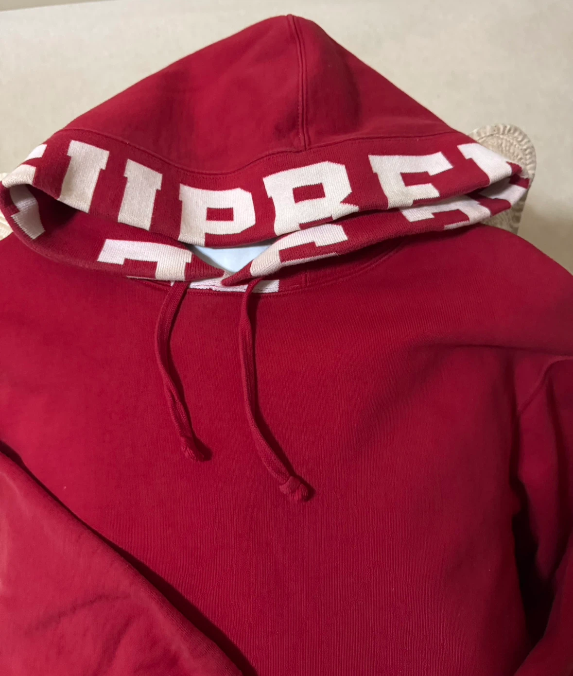 Supreme Cropped Logos Hoodie - photo 3