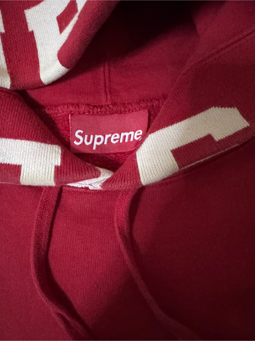 Supreme Cropped Logos Hoodie - photo 4