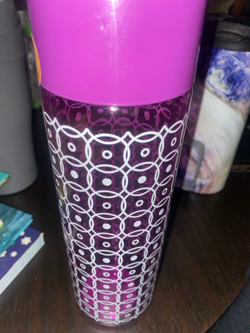Purple Geometric Tumbler
