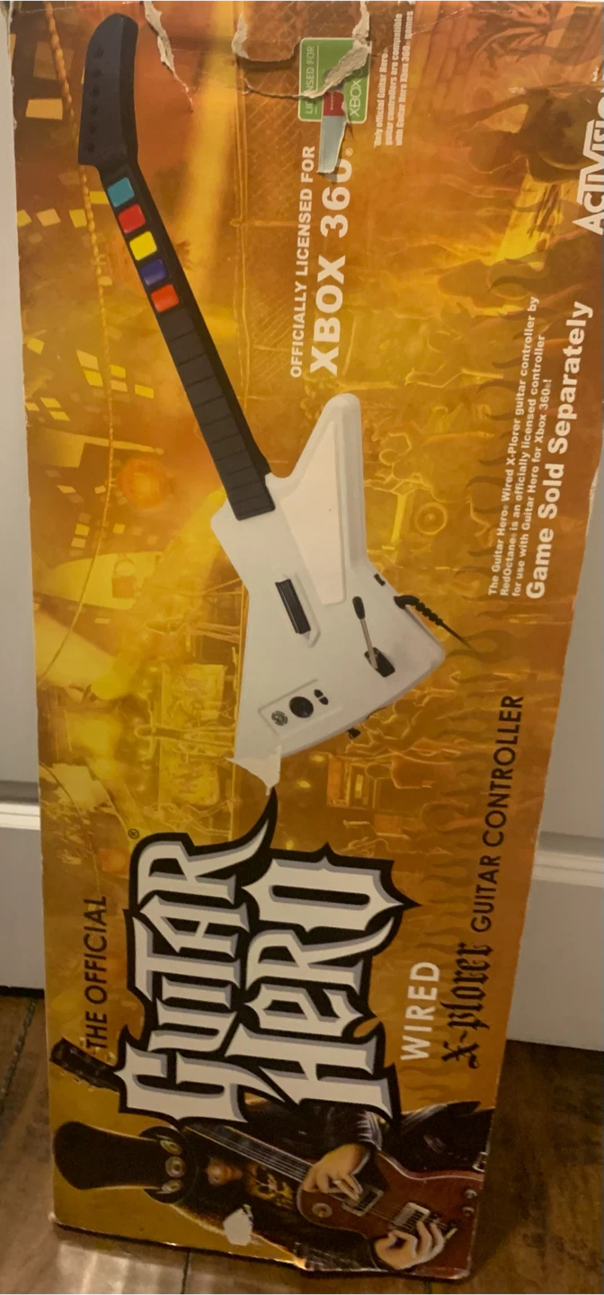 Guitar Hero X-Plorer Wired Controller for Xbox 360