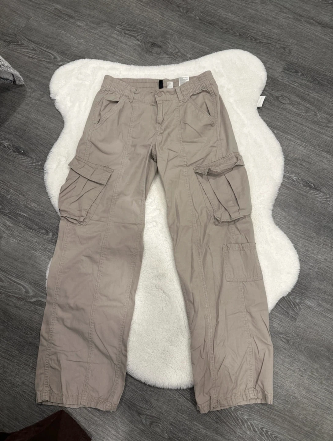 Garage Cargo Pants - Beige