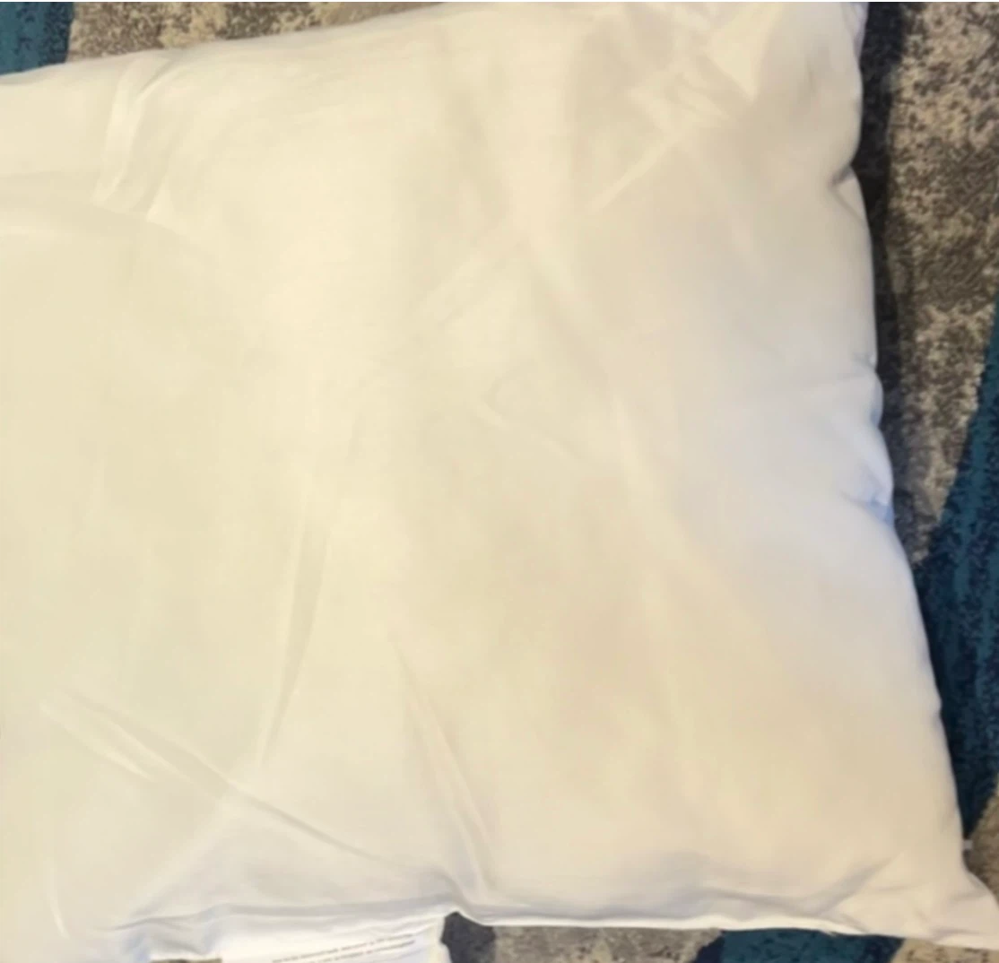 White Square Pillow Insert - photo 2