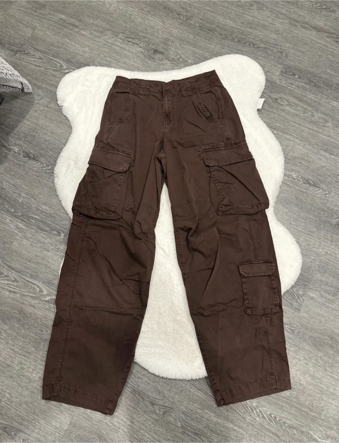 Brown Cargo Pants