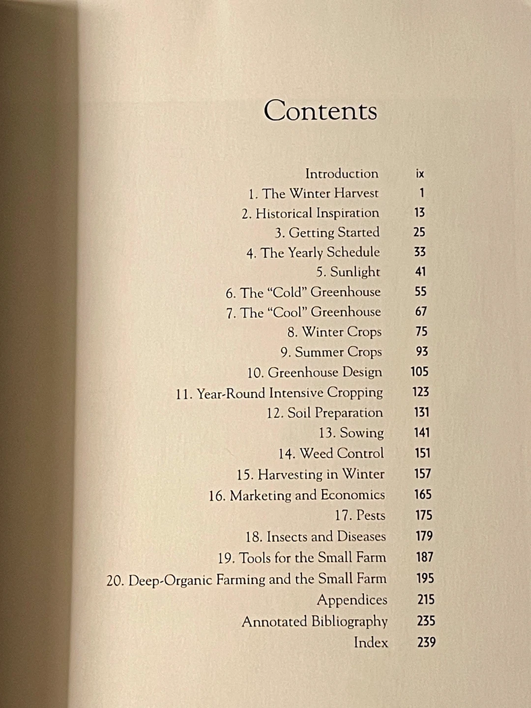 The Winter Harvest Handbook by Eliot Coleman - photo 2