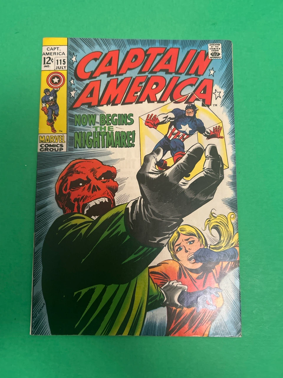 Captain America Issue 115 Marvel Comic