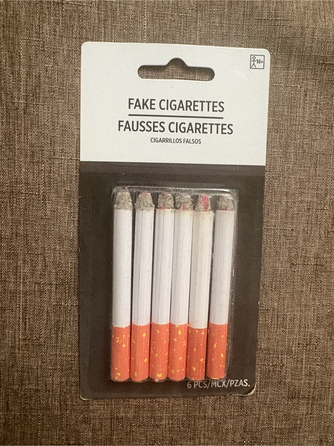 Fake Cigarettes Costume Package of 6