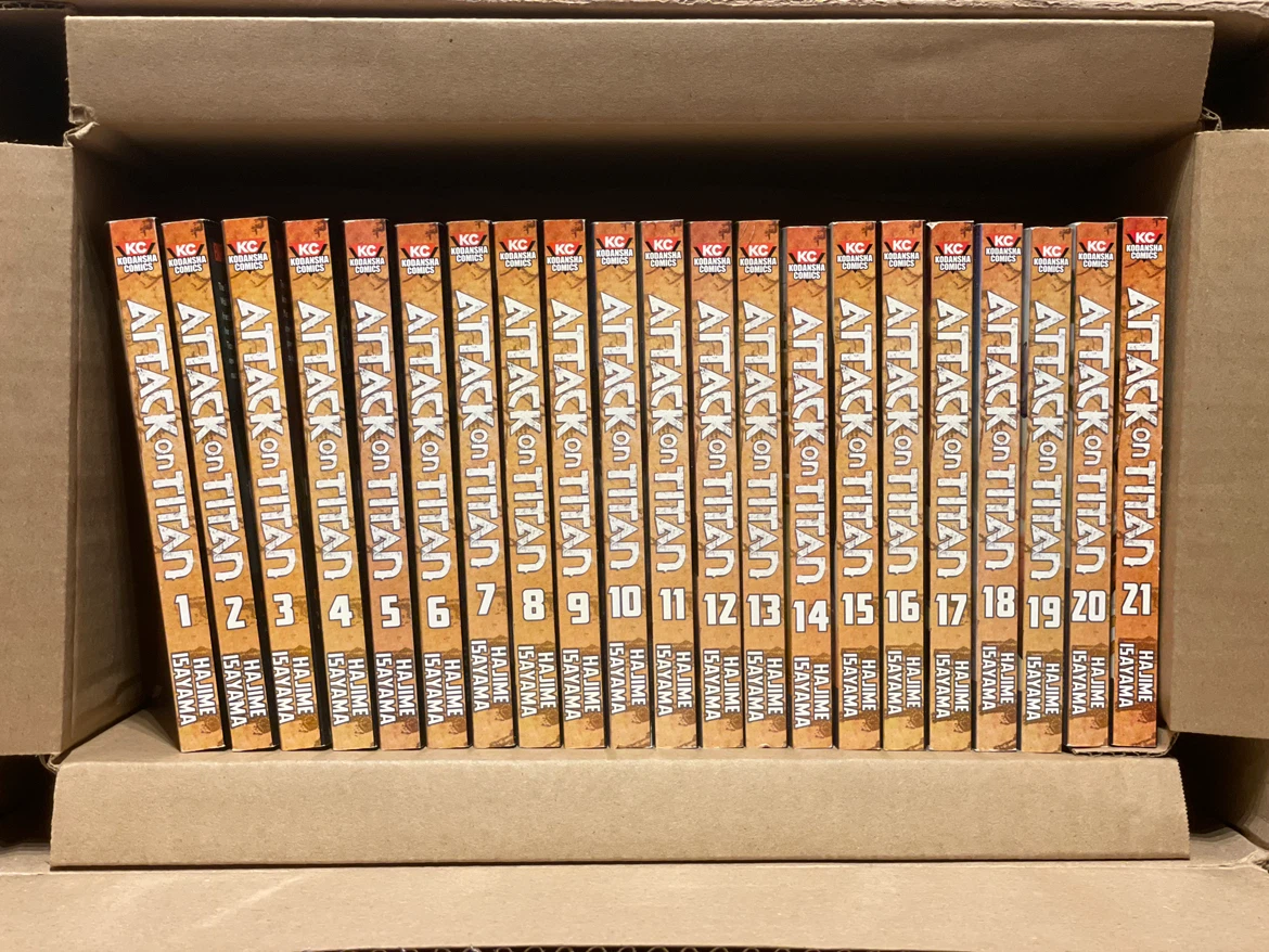Attack on Titan Manga Volumes 1-21 - photo 2