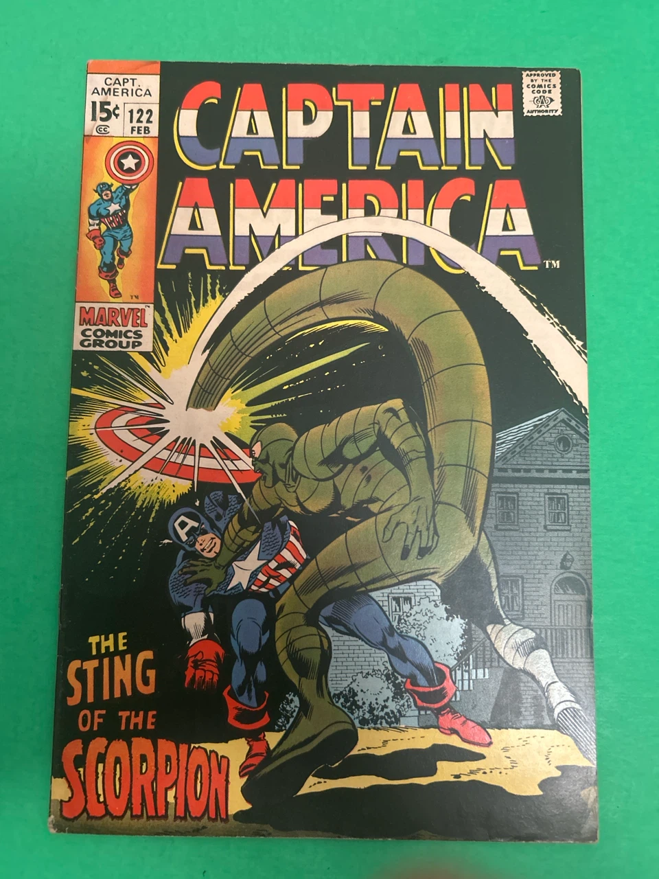 Captain America #122 Comic Book