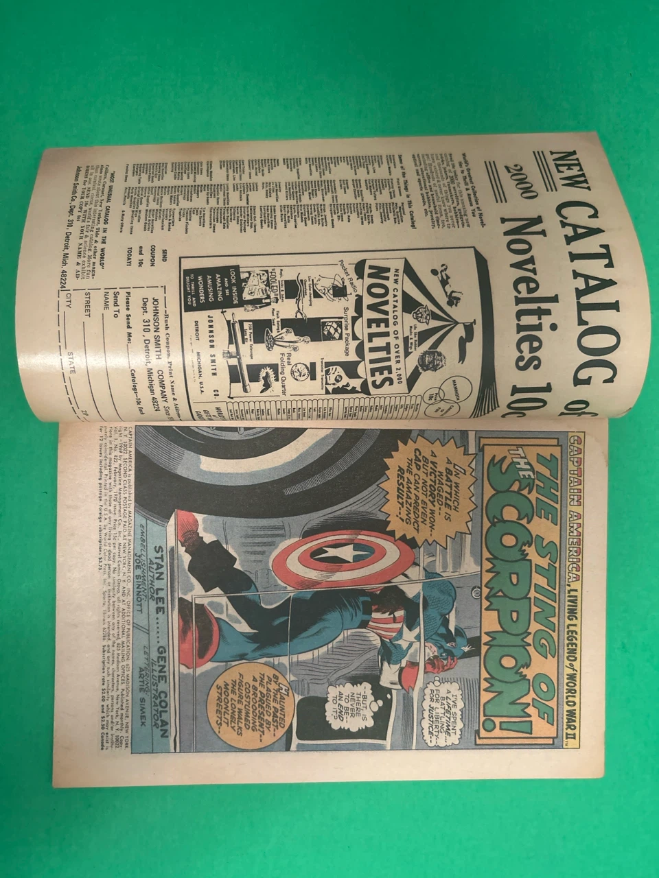 Captain America #122 Comic Book - photo 2