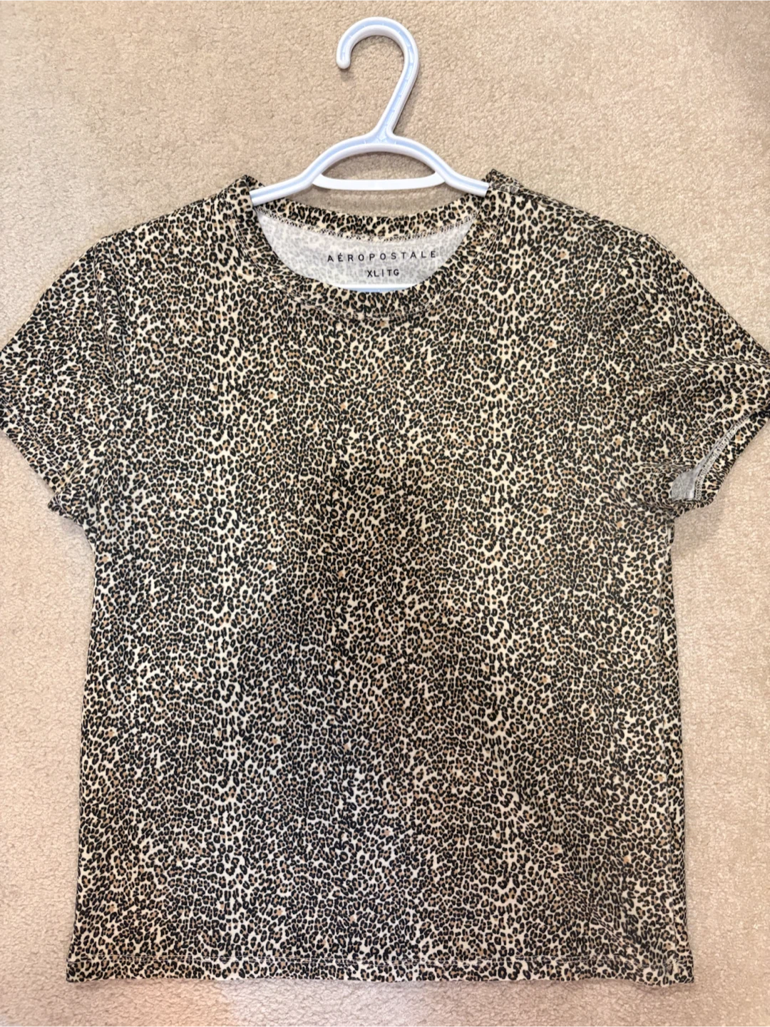 Aeropostale Leopard Print T-Shirt