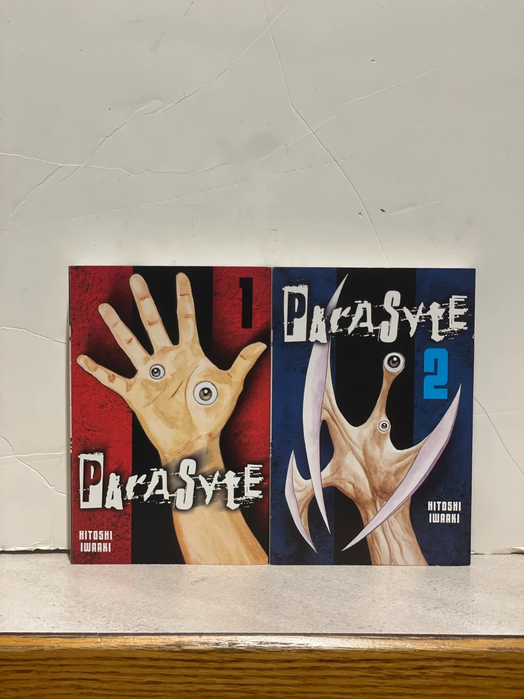 Parasyte Manga Volumes 1 & 2.