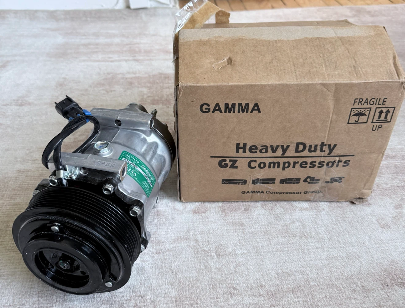 GAMMA Heavy Duty GZ Air Conditioning Compressor - photo 2