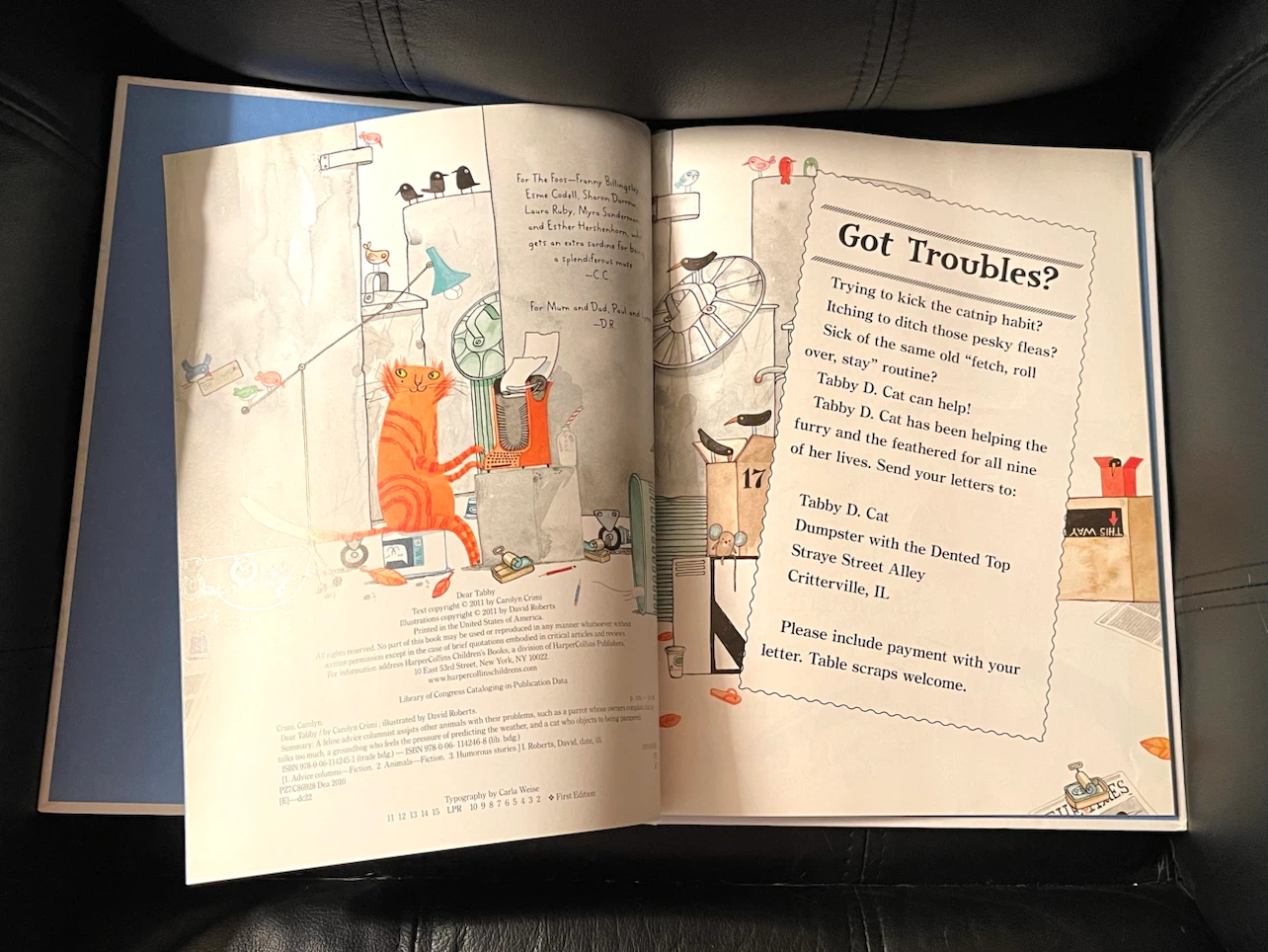 Dear Tabby by Carolyn Crimi - photo 2