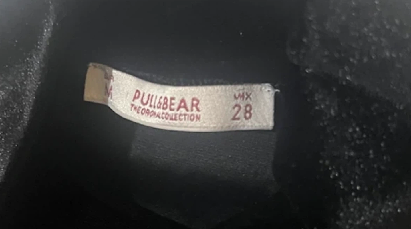 Pull&Bear Black Velvet Mock-Neck Top - photo 5