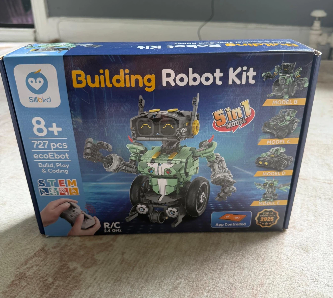 Sillbird Building Robot Kit 5-in-1 ecoEbot