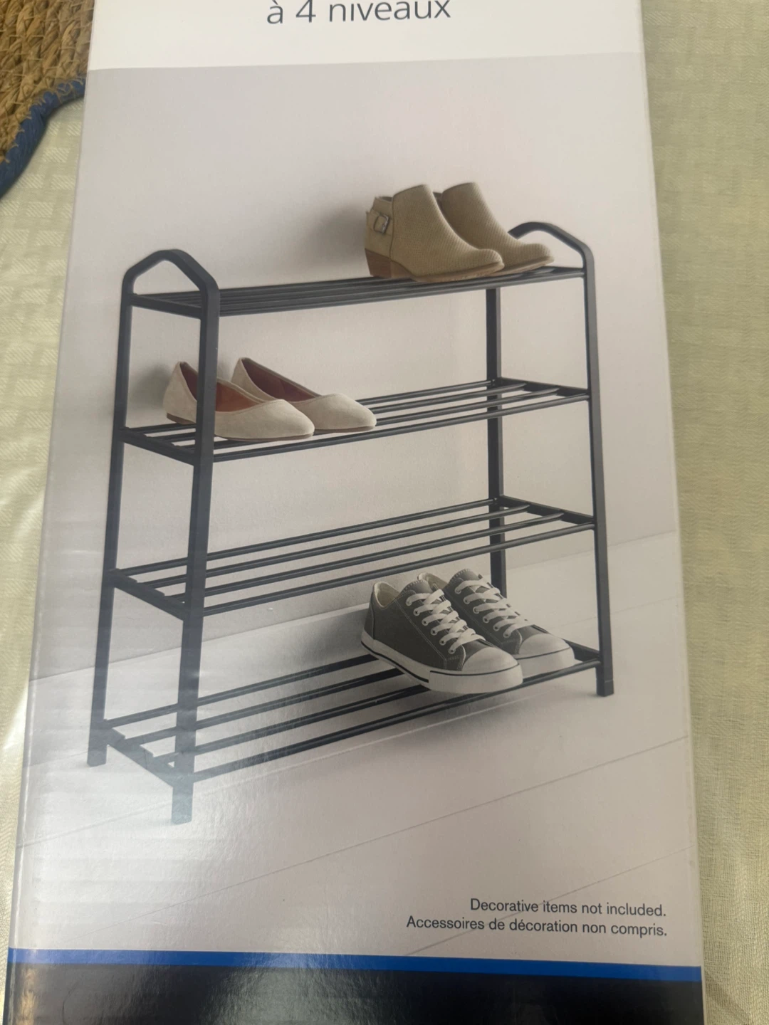 BRAND NEW Mainstays 4-Tier Shoe Rack / Organizer⁠ - photo 2