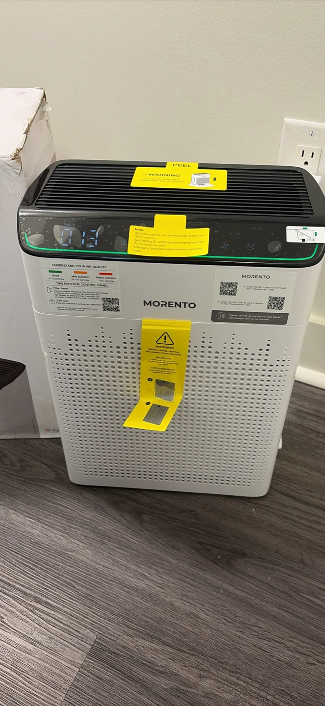 MORENTO Wifi Air Purifier Model MR5866 - photo 2