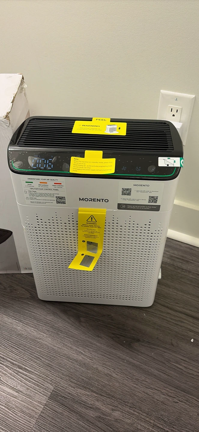 MORENTO Wifi Air Purifier Model MR5866 - photo 5