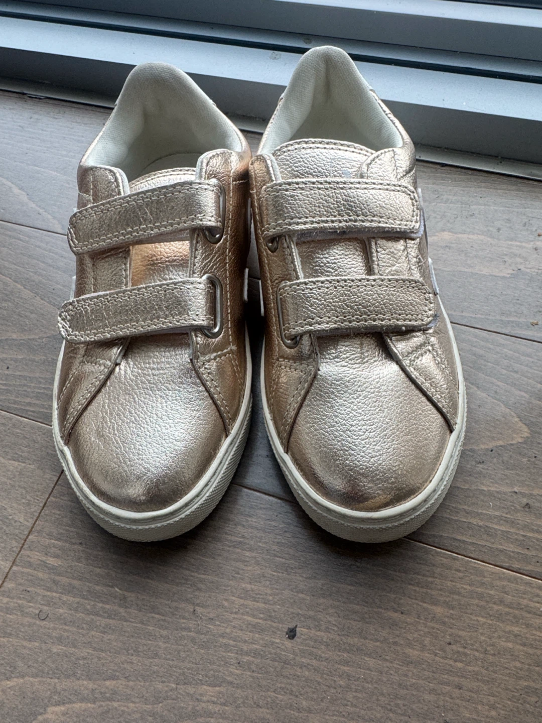 Veja Gold Metallic Sneakers - photo 4