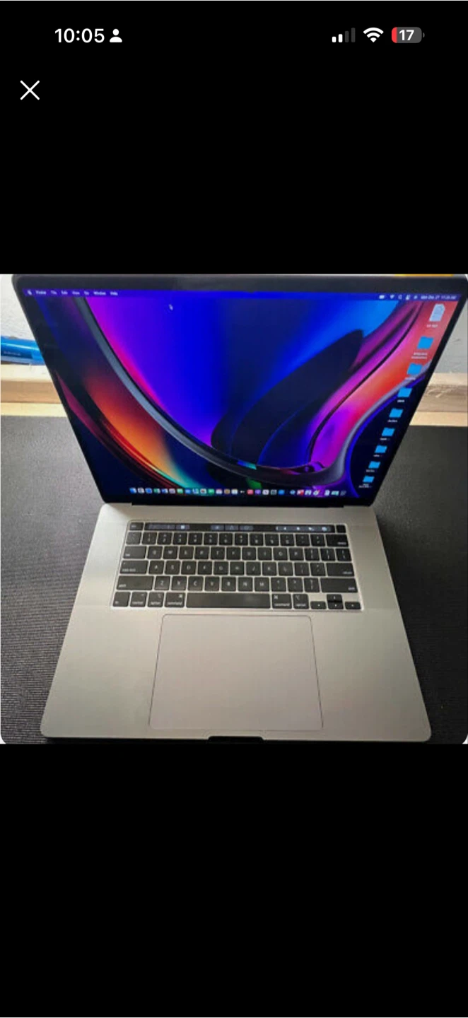 Apple MacBook Pro 16-inch Silver