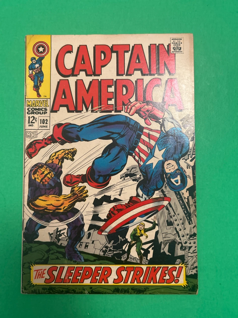 Captain America #102 Comic Book