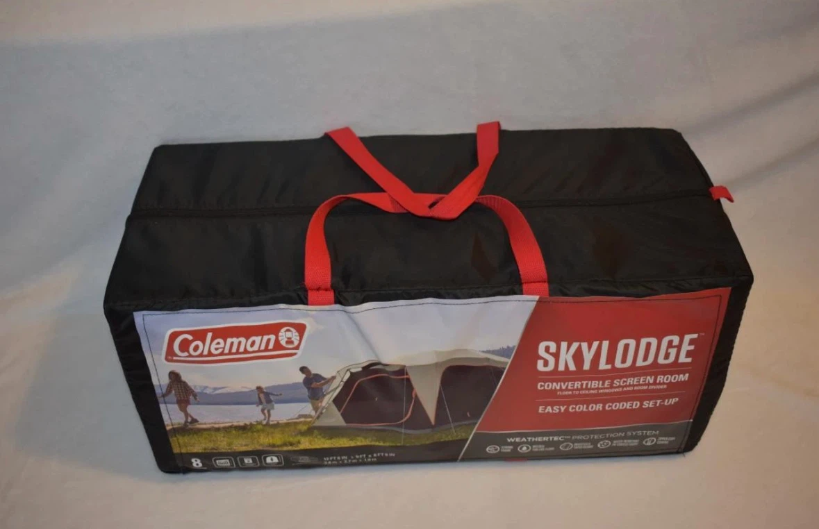 NEW Coleman Skylodge Convertible Screen Room 8-Person Tent - photo 2