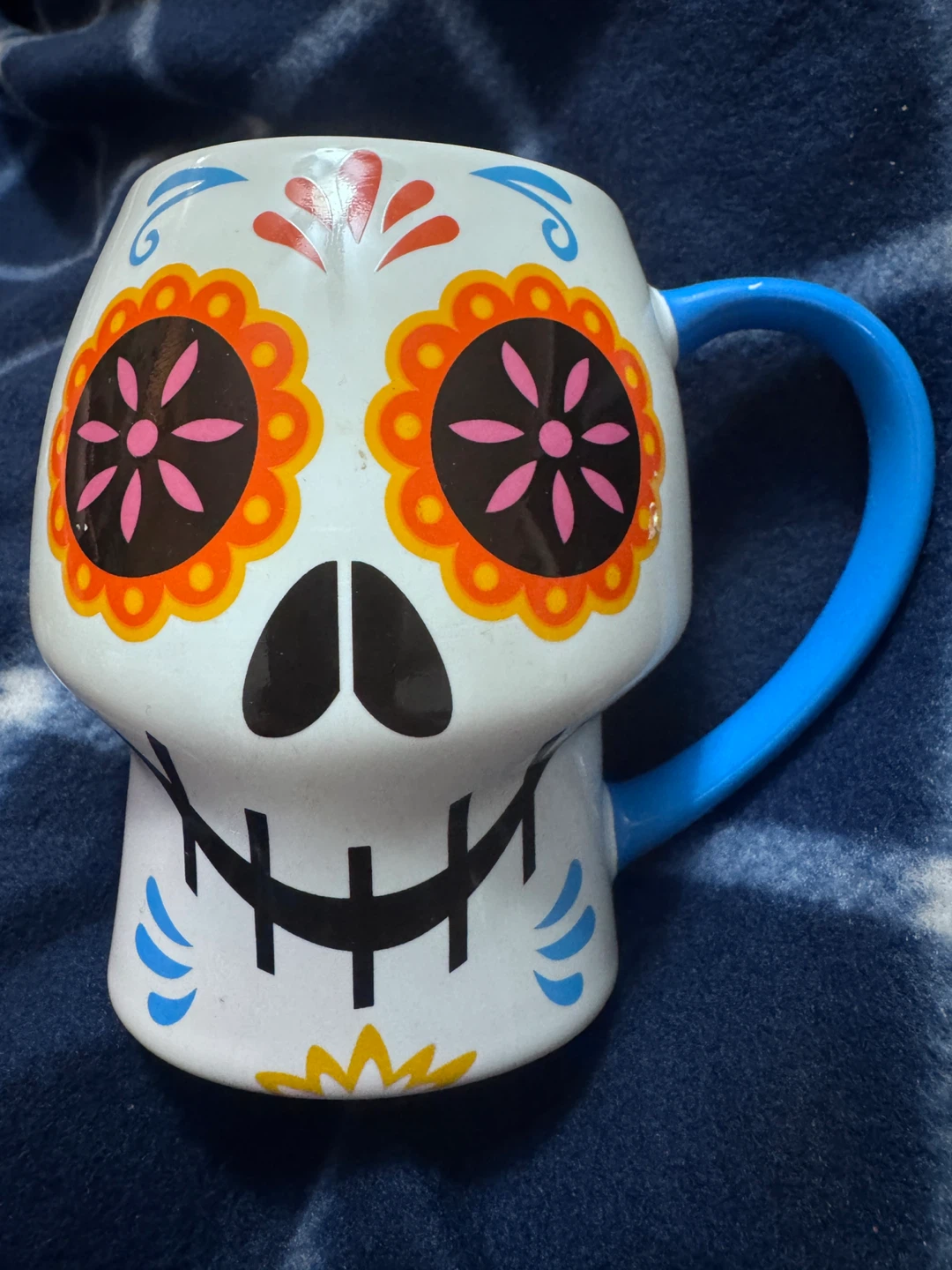 Disney Pixar Coco Sugar Skull Ceramic Mug
