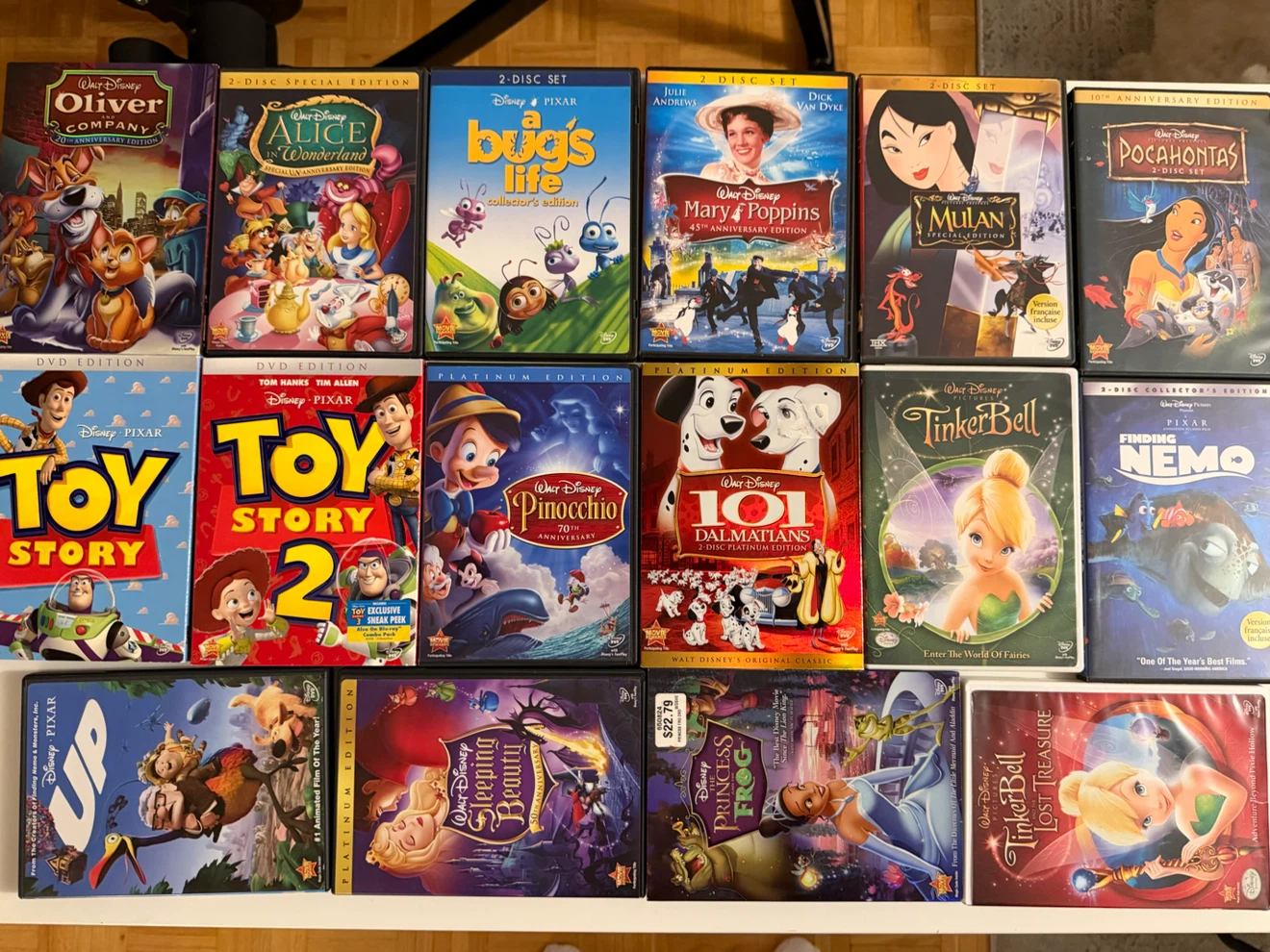 Disney DVD Movie Collection - 16 Titles