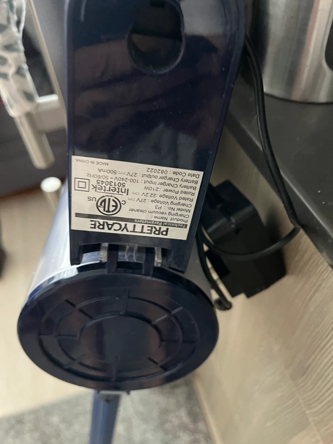 PRETTYCARE P3 Cordless Vacuum Cleaner - photo 5