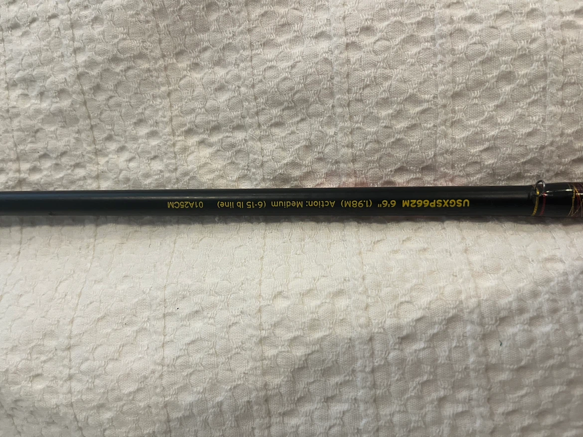 Ugly Stik GX2 Spinning Rod - 6'6" Medium Action (2-Piece) - photo 2