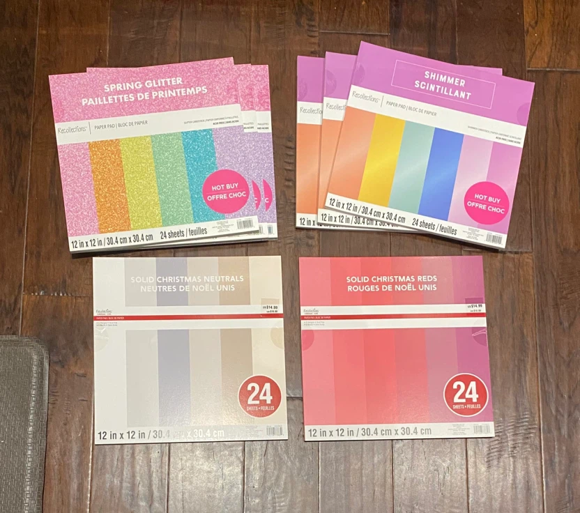 Cardstock - Sealed, Unused