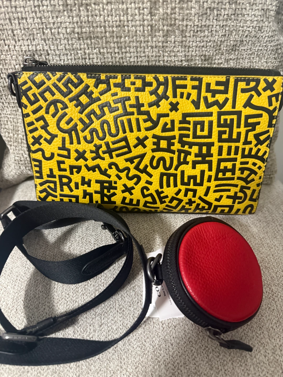 Coach x Keith Haring Crossbody Bag with Coin Pouch - photo 2