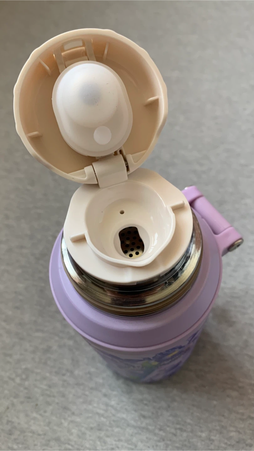 Purple Iris Floral Vacuum Insulated 9” Tea Thermal with Cup Lid - photo 4