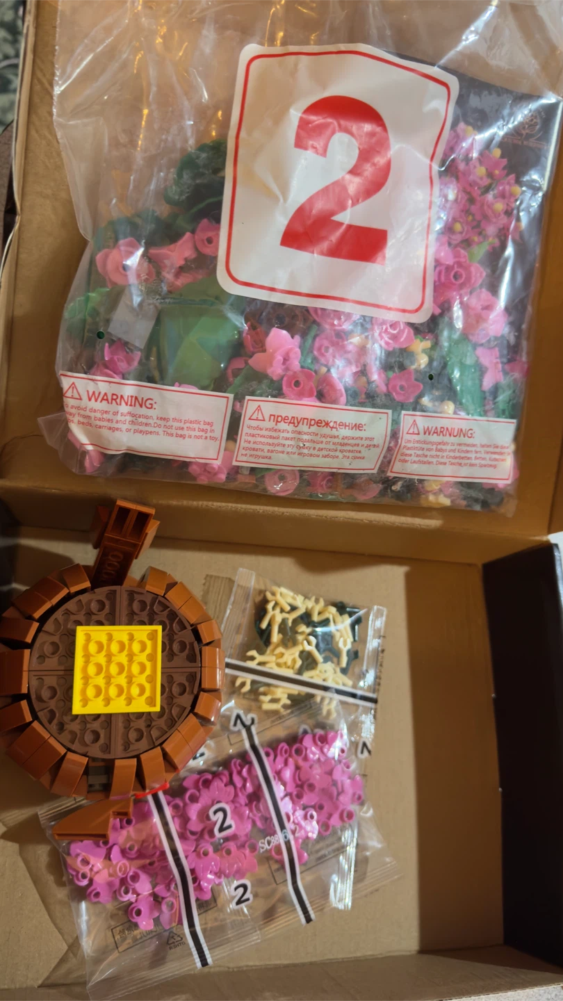 Hogokids Flower Bouquet Building Set SC8826 - photo 2