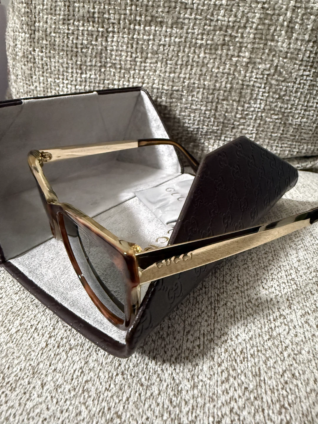 Gucci Sunglasses with Case