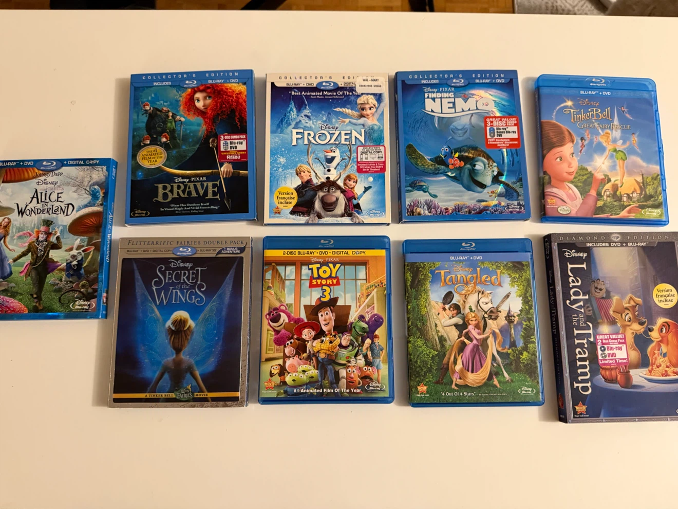 Disney Pixar Blu-ray Movie Collection