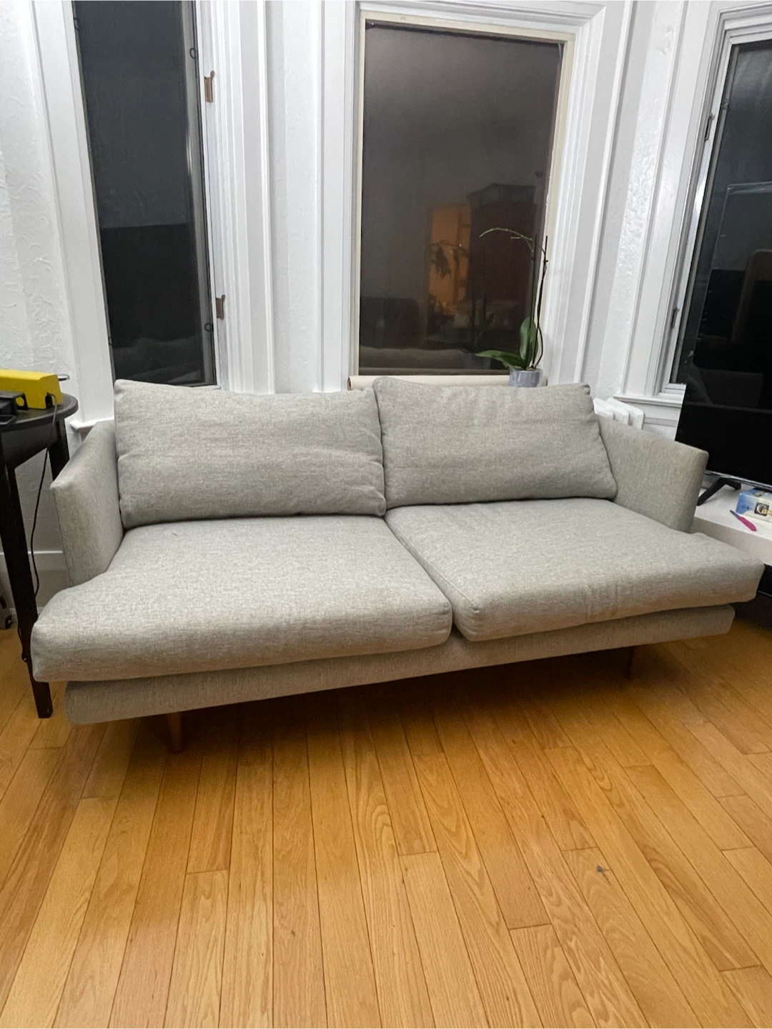 Timber 66.5" Loveseat - Rain Cloud Gray