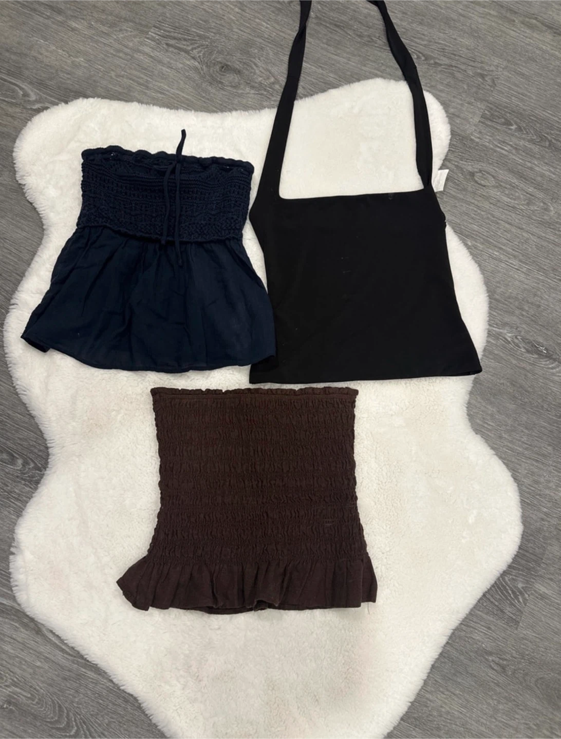 Women's going out clothes from Hollister, Garage, & Aritzia
