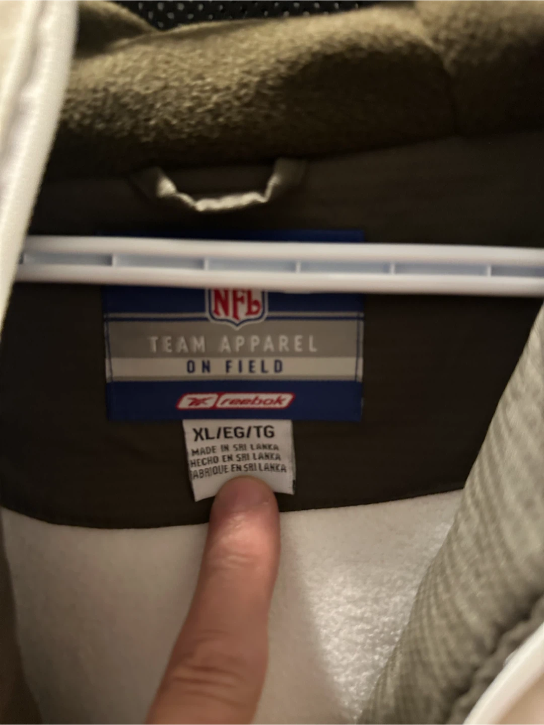 Reebok NFL Cleveland Browns Half-Zip Jacket - photo 3