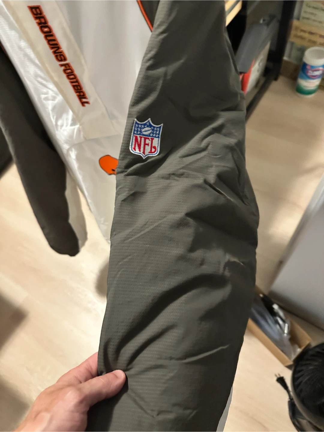 Reebok NFL Cleveland Browns Half-Zip Jacket - photo 4